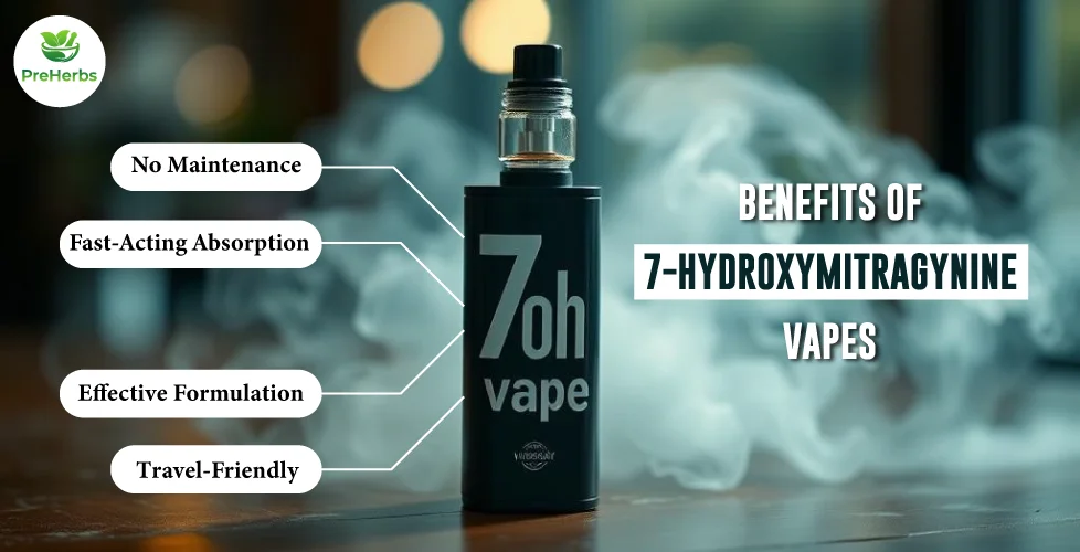 Benefits of 7-Hydroxymitragynine Disposable Vapes