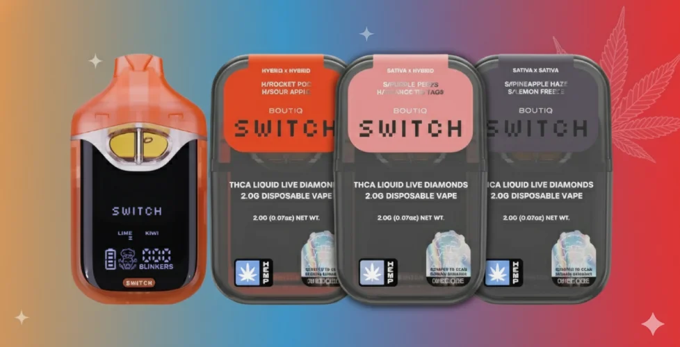 Boutiq Switch V4 THCa Disposable Vape 2G