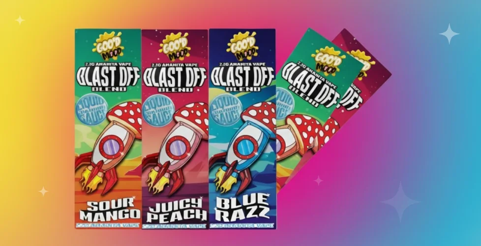 Goo’d Extracts Liquid Diamond Sauce Blast Off Blend Disposable 2.2g