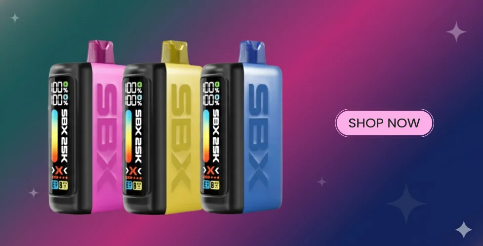SBX 25k Puff Disposable Vape 20ml  