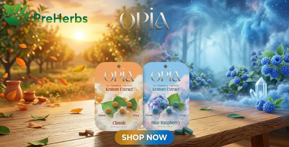 OPiA Chewable Kratom Extract Tablets 150mg 4ct