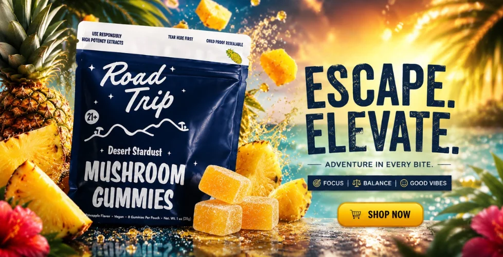 Road Trip Desert Stardust Blend Mushroom Gummies
