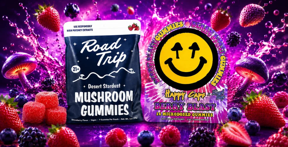 Road Trip Mushroom Gummies Review: Potency, Flavor, Effects