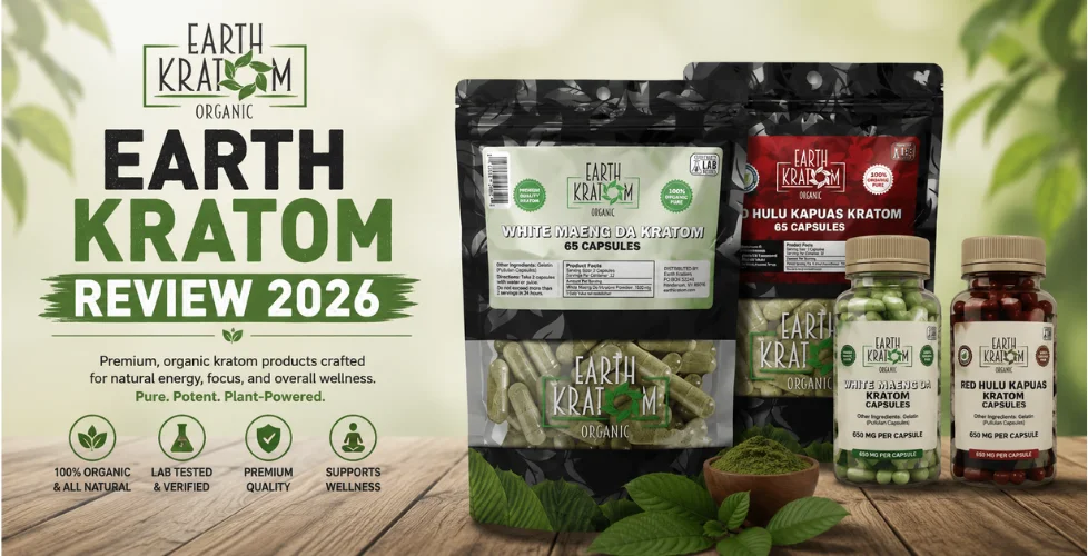 Earth Kratom Review 2026 Capsules, Powder, & Strains
