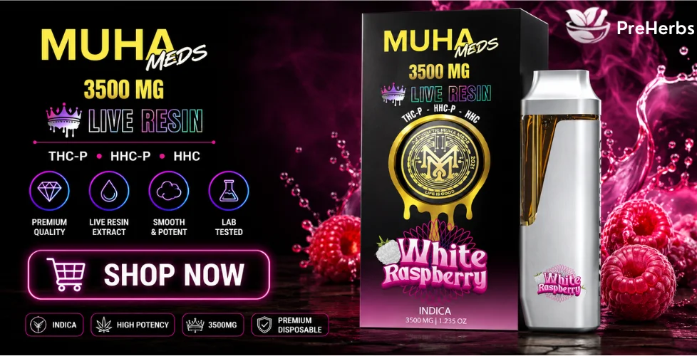 Muha Meds THCp Live Resin Disposable 3.5g