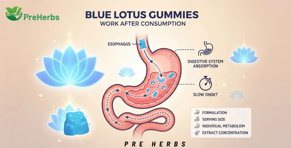 How Do Blue Lotus edibles Work?