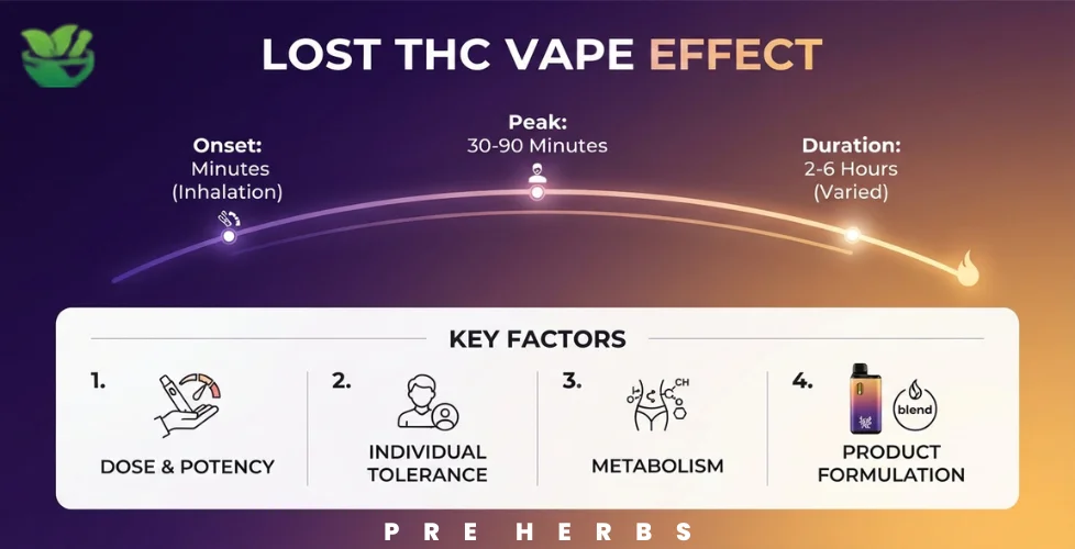 How Long Do Lost THC Effects Last