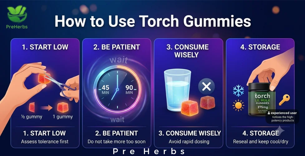 How to Use Torch Gummies