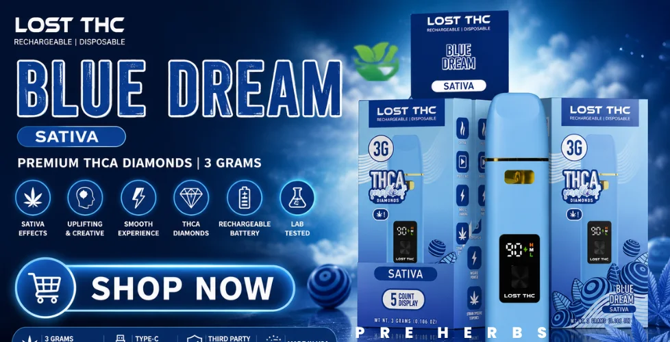 Lost THC V4 3g THCA Disposable Vape