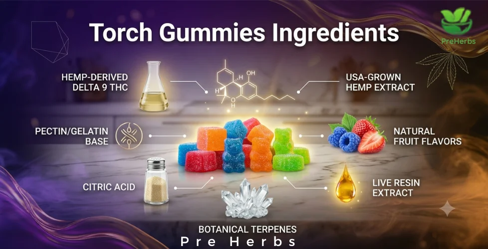 Torch Gummies Ingredients