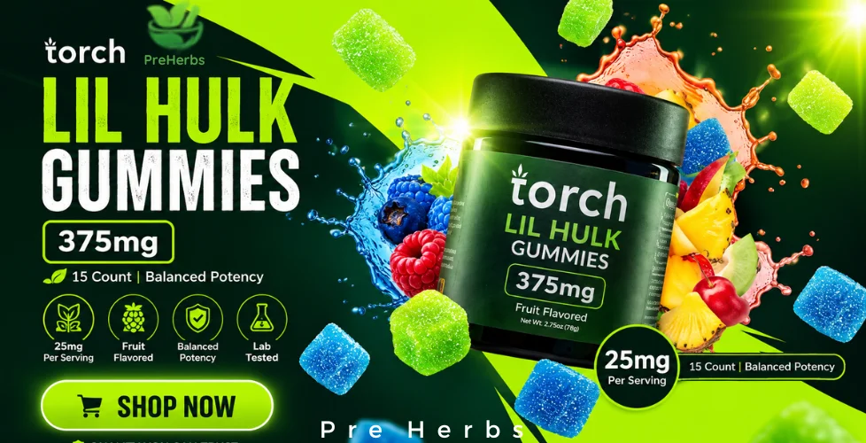 Torch Lil Hulk Gummies 375mg