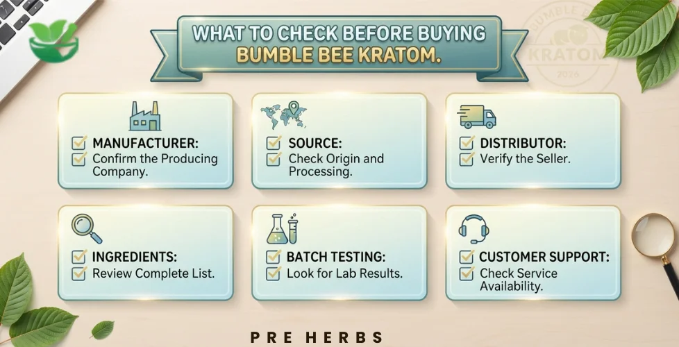 What to Check Before Buying Bumblebee Kratom