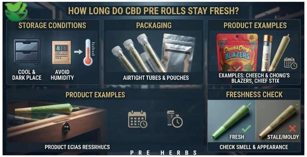 How Long Do CBD Pre Rolls Stay Fresh