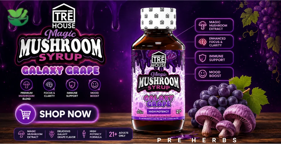 TRE House High Potency Magic Mushroom Syrup 50mg