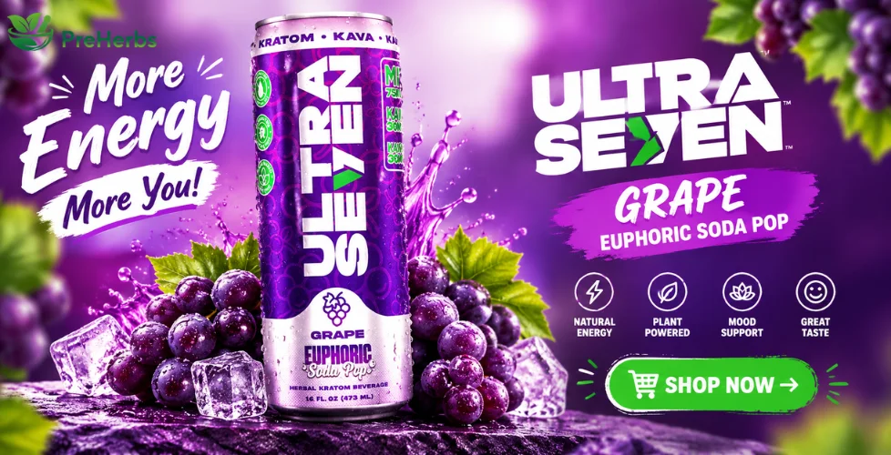Ultra Seven Euphoric Soda MIT + Kava + Kanna 135mg