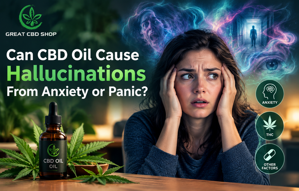 Can CBD Oil Cause Hallucinations From Anxiety or Panic?